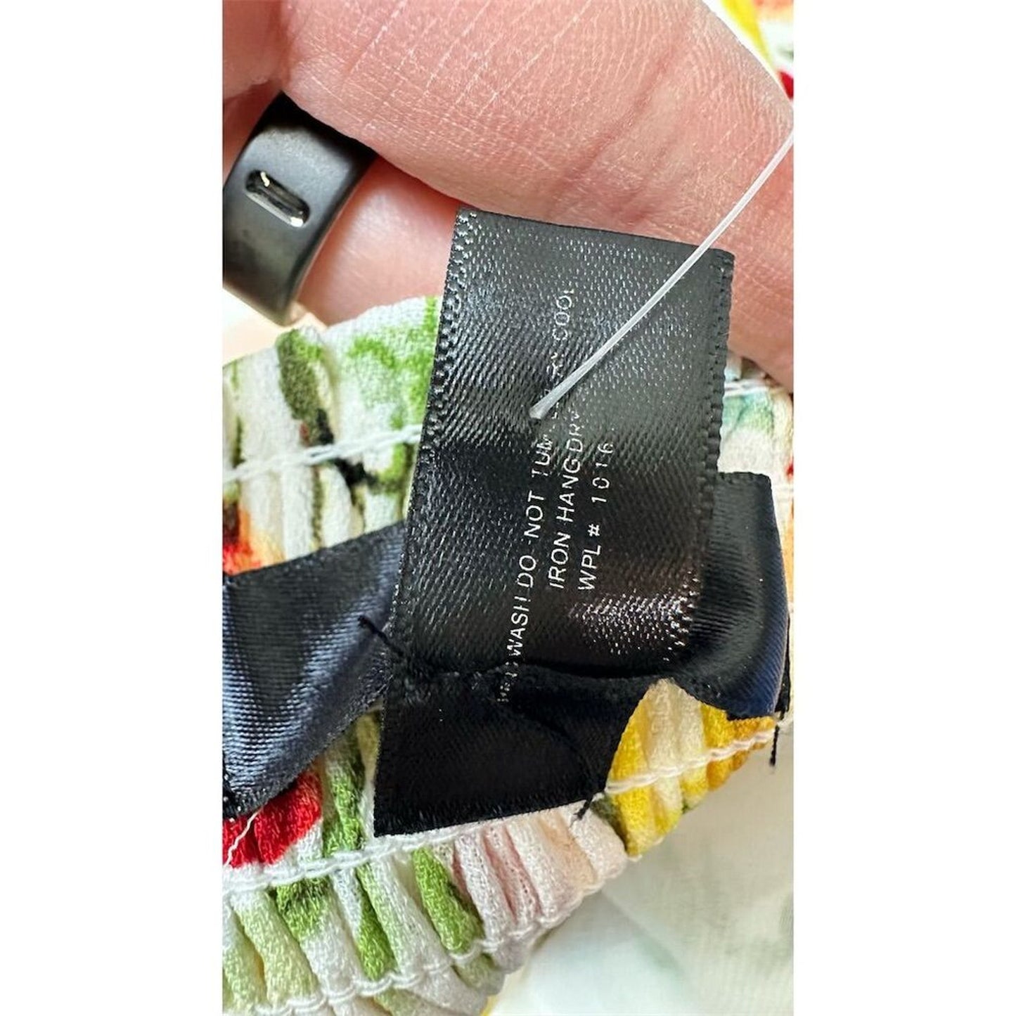 Aqua Women's XS Yellow Floral Fruit Print Midi Dress Summer Casual