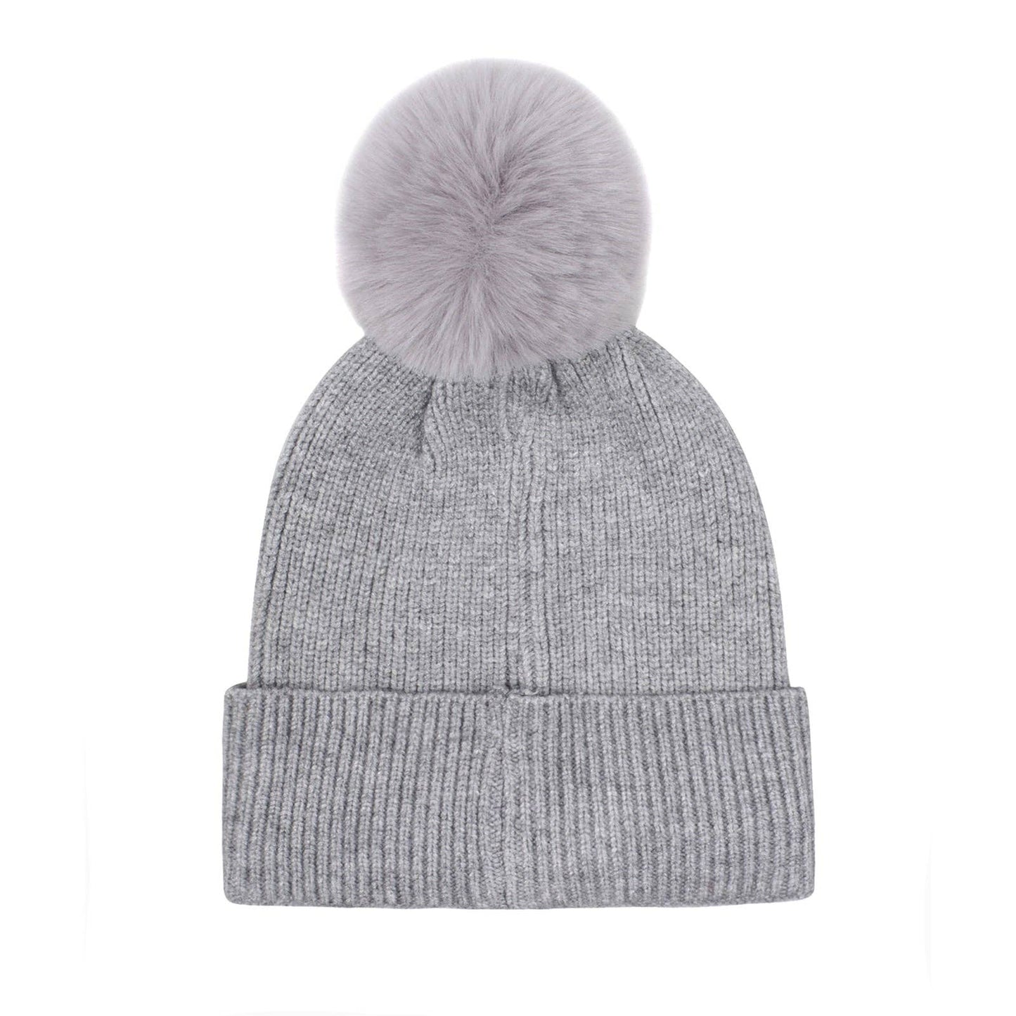 HatPhile Cat Mom PomPom Knit Beanie – Cozy Toque Stocking for Cat Lovers