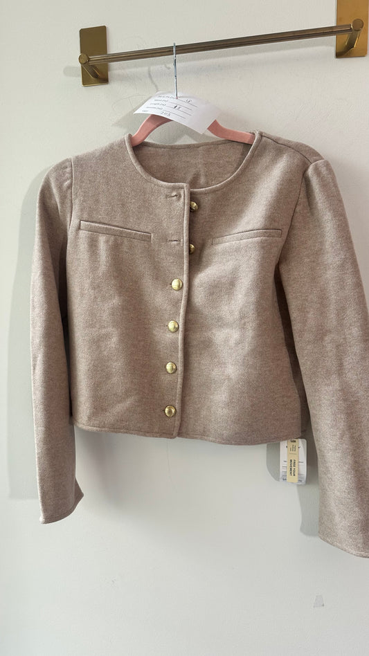 Faux leather jacket