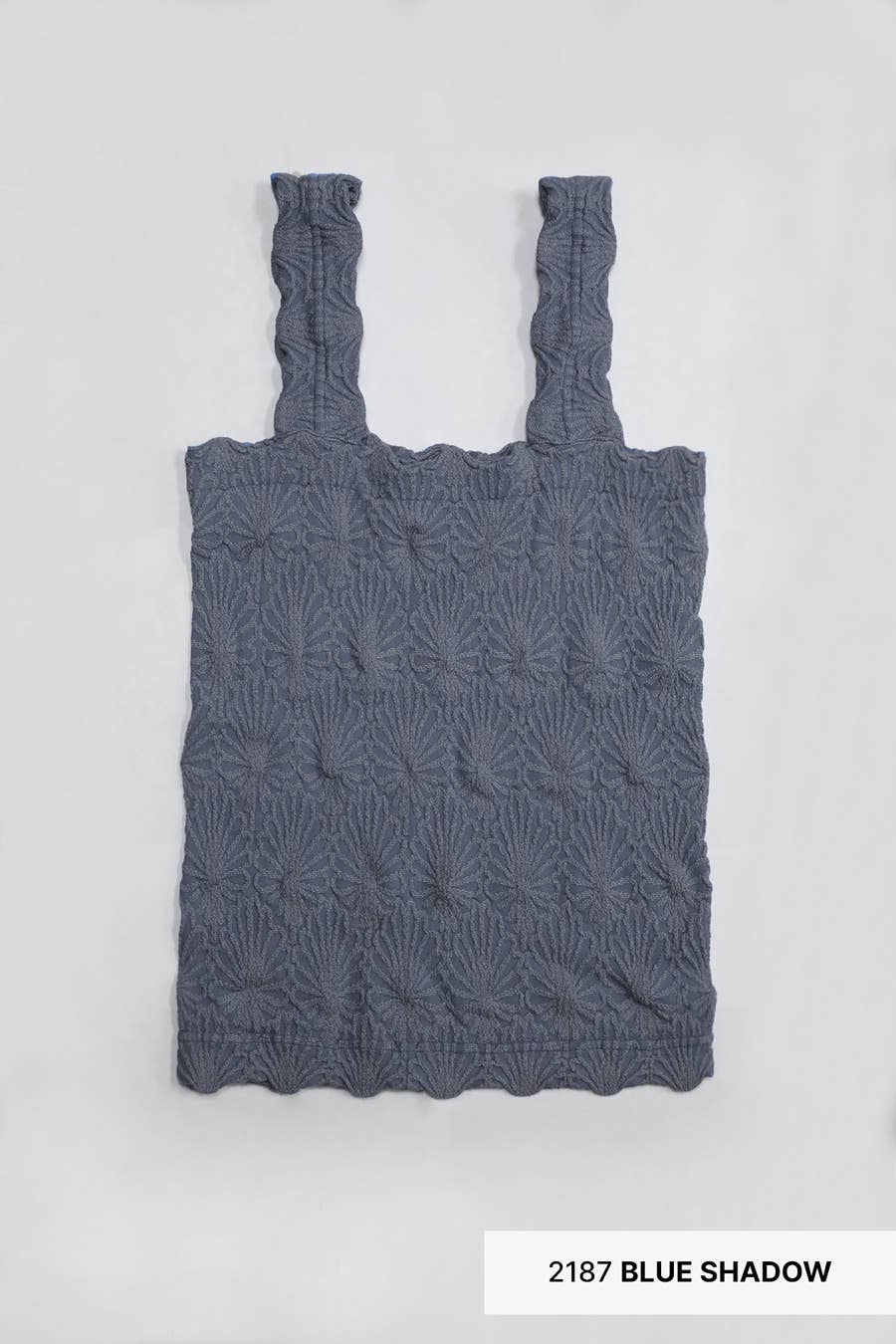 NS8416- Lace Textured Square Top