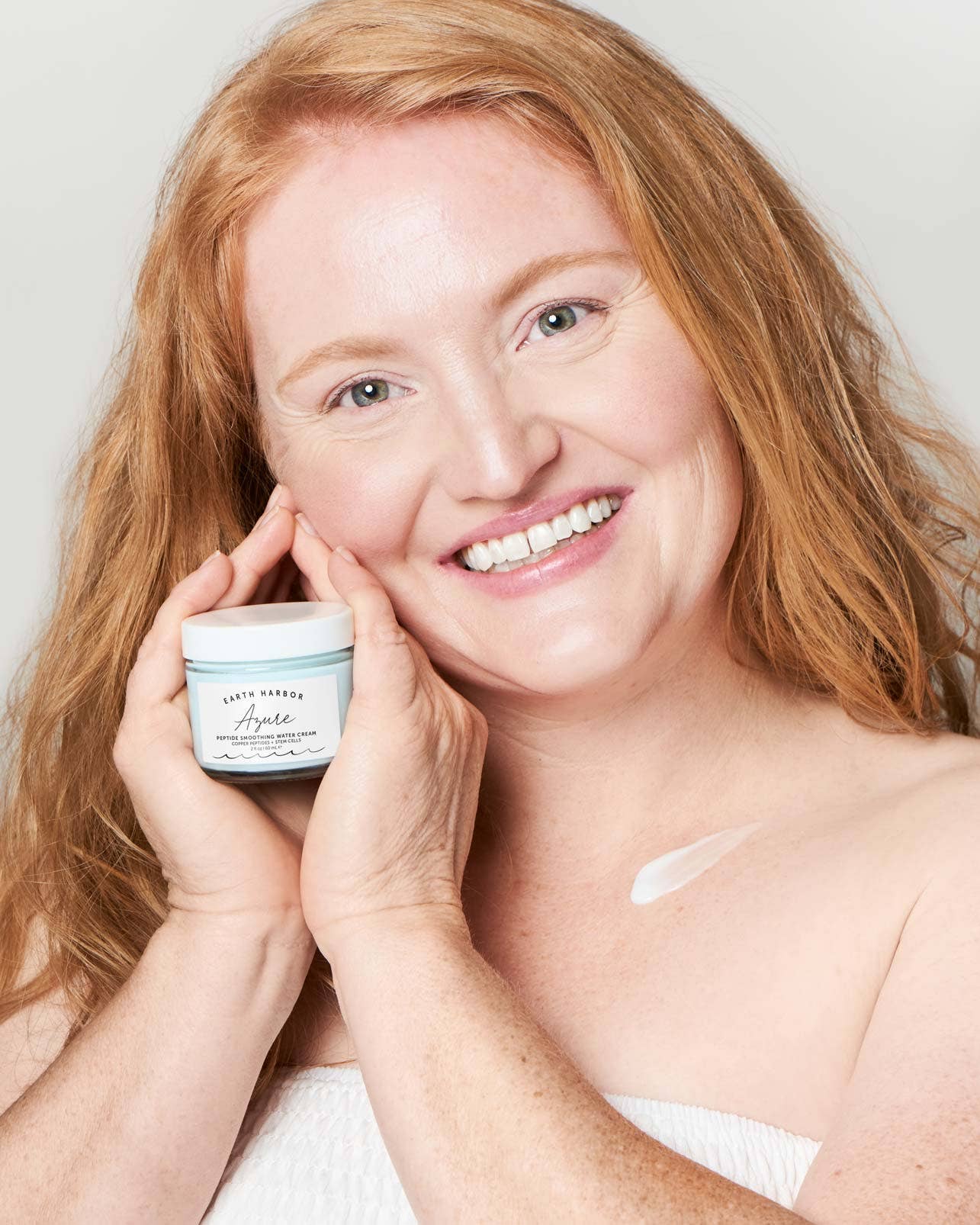 AZURE Peptide Smoothing Water Cream: