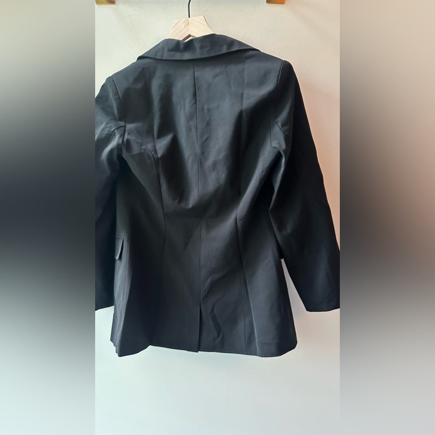 Tea N Cup Black Single-Breasted Blazer Size S | SKU 100