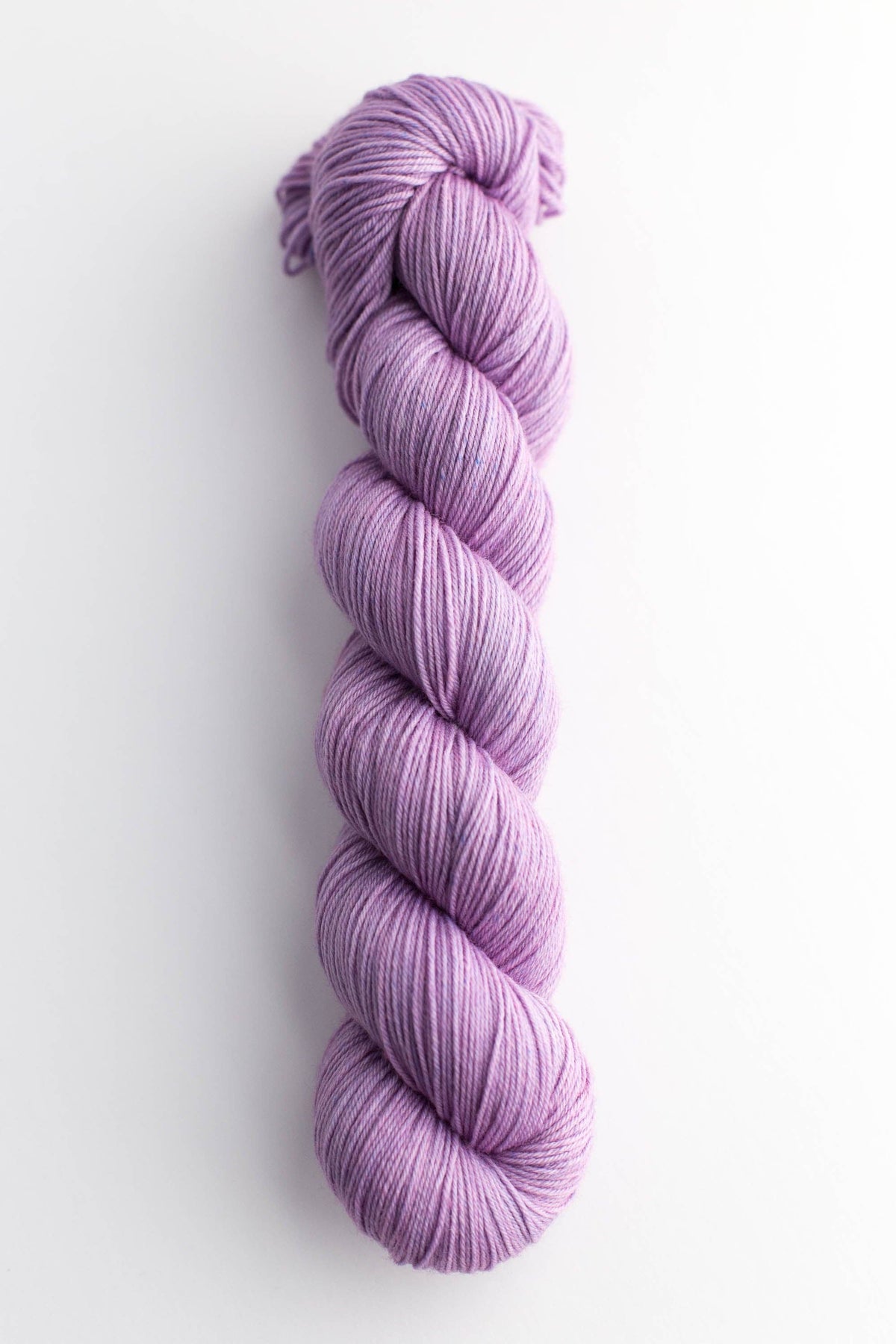 Lilac Hand Dyed 85/15 SW Merino Nylon Indie Yarn