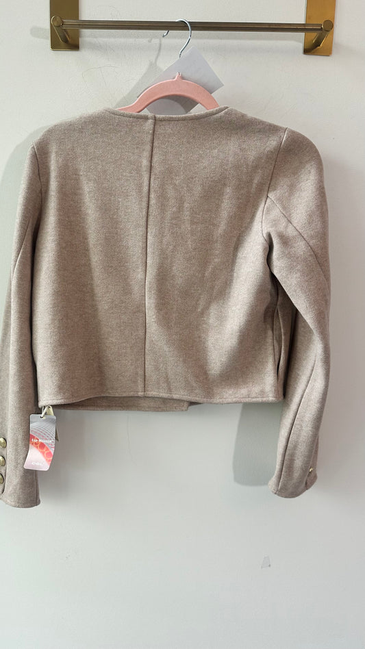 Faux leather jacket
