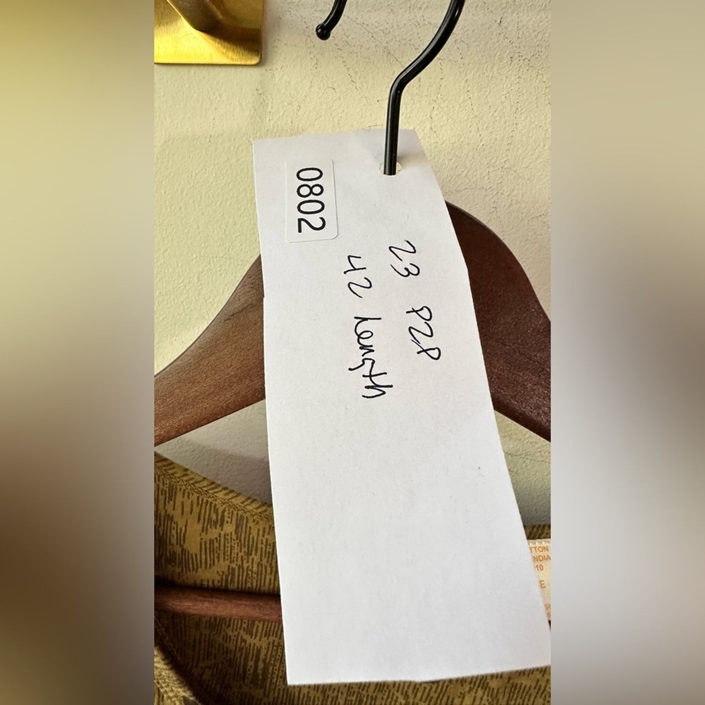 Brown/Black Giraffe Print Cotton Midi Dress, Size L | 0802