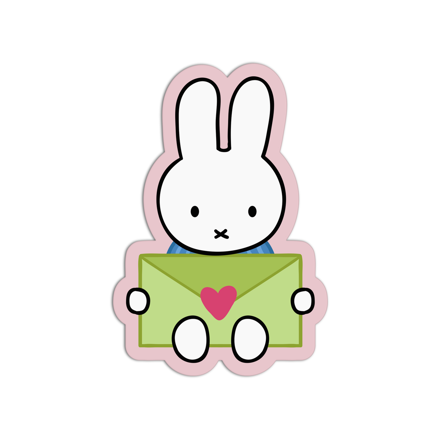 The Plotter-Postie Miffy Textured Stickers