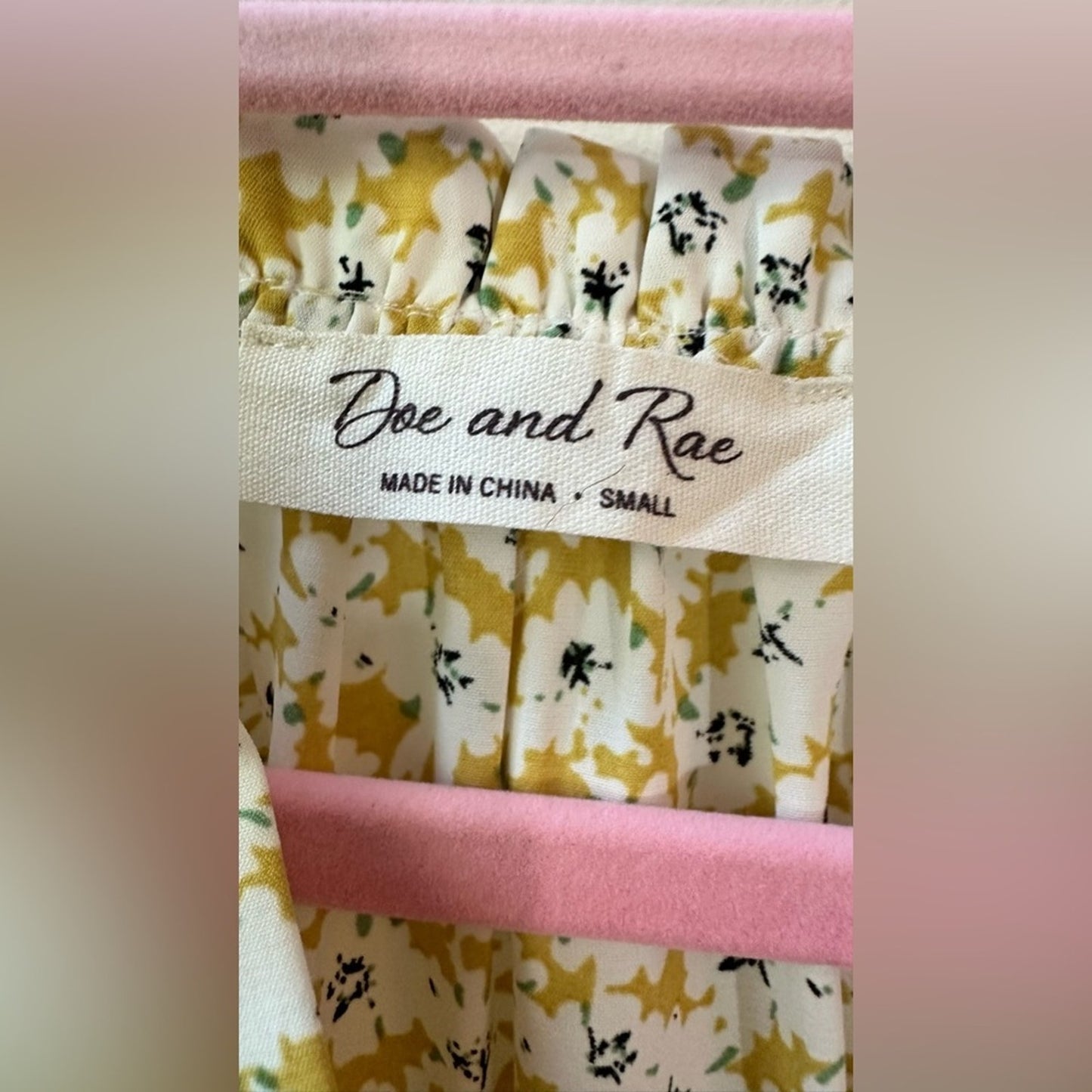 Floral Sleeveless Tiered Midi Dress, Size S | 0204