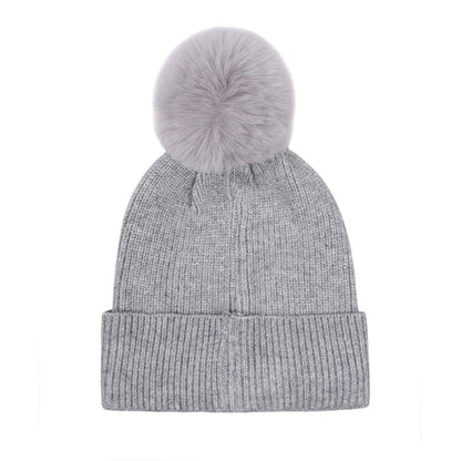 HatPhile Cat Mom PomPom Knit Beanie – Cozy Toque Stocking for Cat Lovers