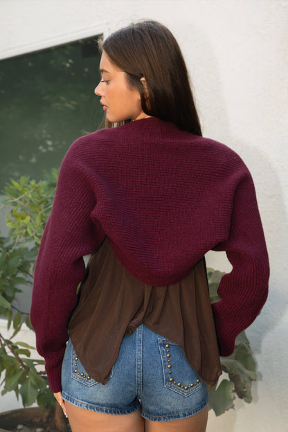 FLUFF Shrug Style Cardigan Bolero