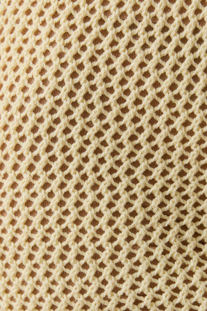 CROCHET FRONT TIE TOP