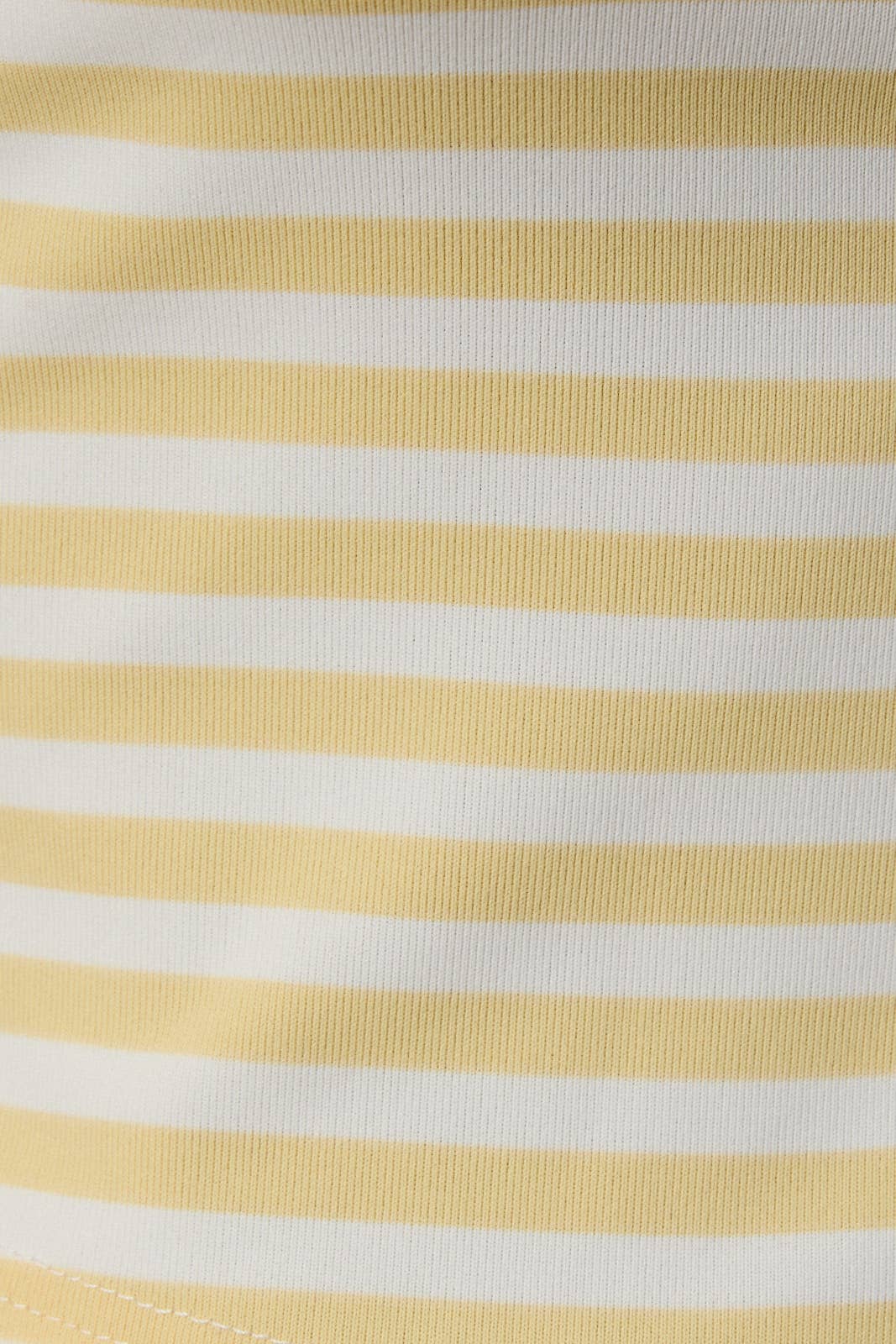 SLEEVELESS HIGH NECK STRIPE KNIT TOP