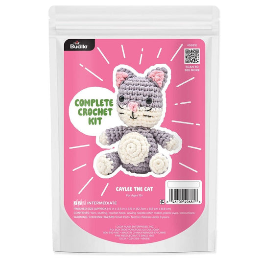 Bucilla ® Amigurumi Crochet Kit - Caylee the Cat 5"