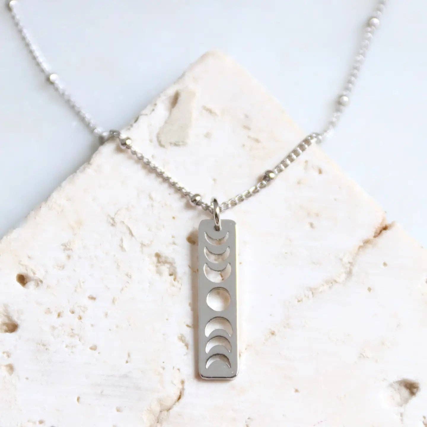 Moon Phase Necklace - Gold or Silver