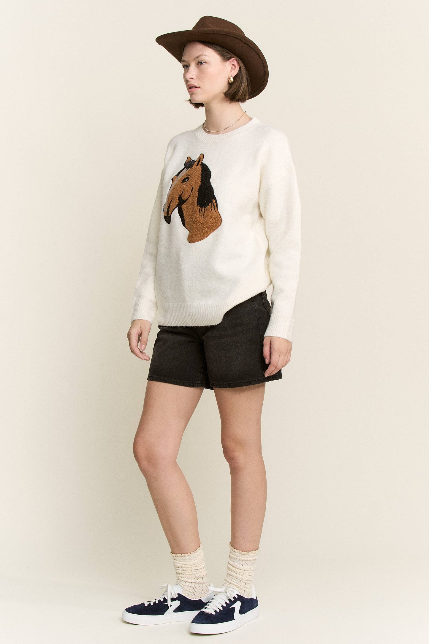 HORSE KNIT SWEATER