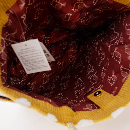 Kusuguru Japan Bobble Dot Textured Tote Bag