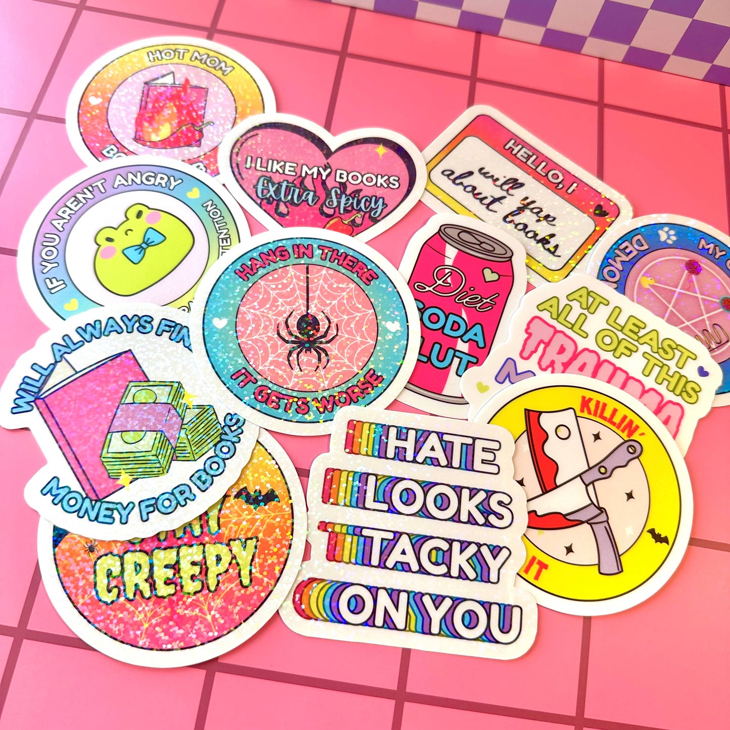 Frog Funny Cute Waterproof Vinyl Sticker