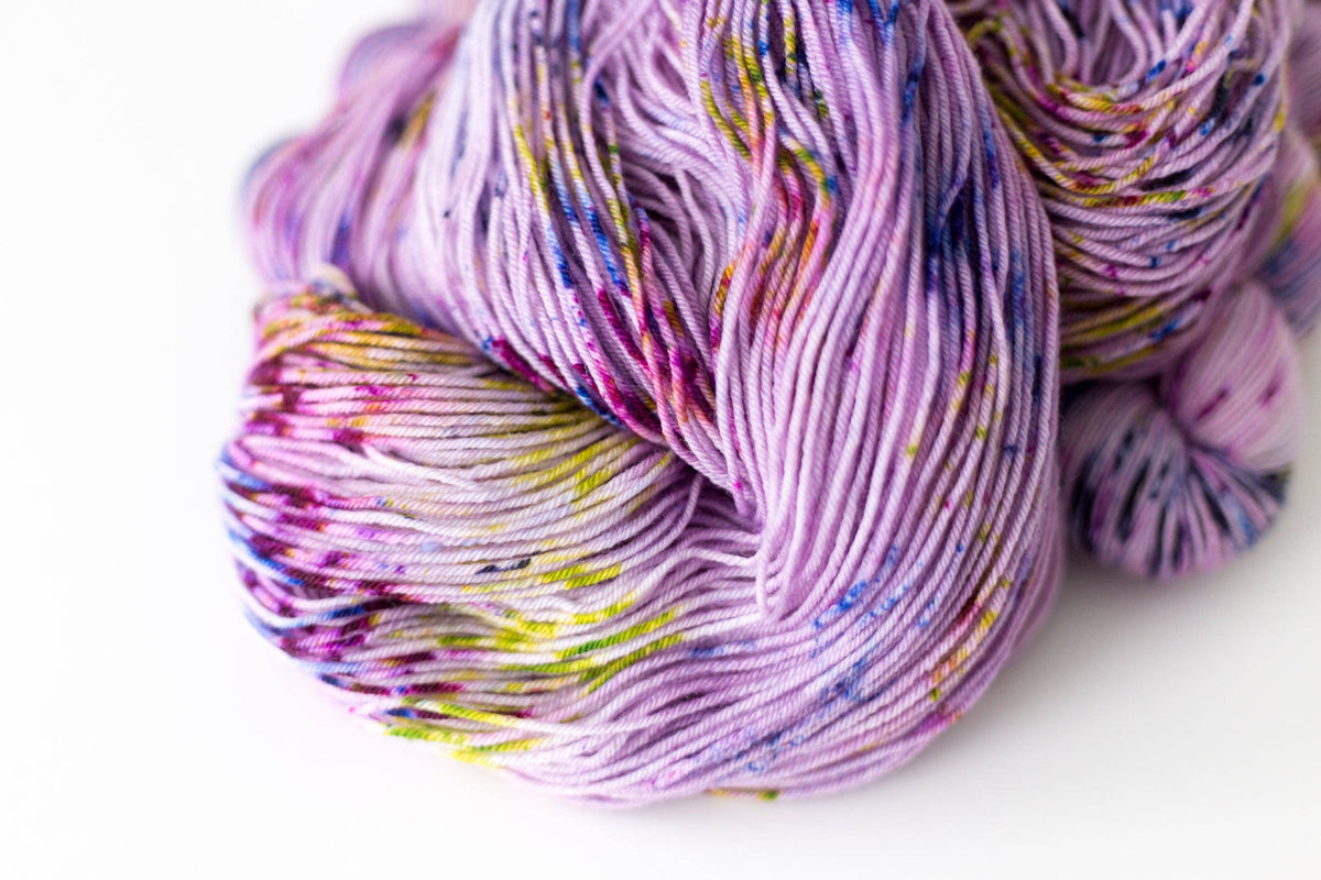 Painted Petals Hand Dyed SW Merino Nylon Yarn Indie Dyed