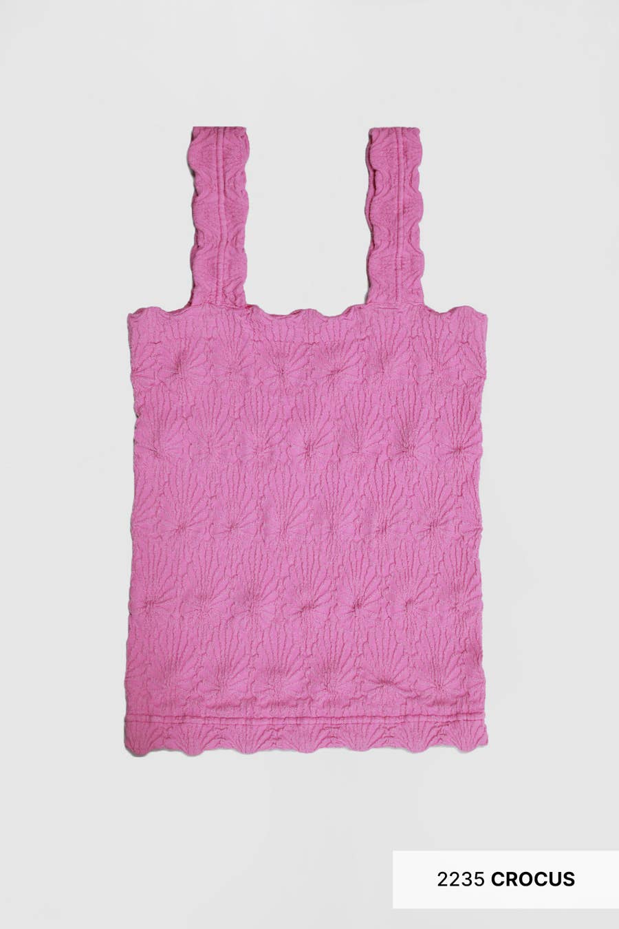 NS8416- Lace Textured Square Top