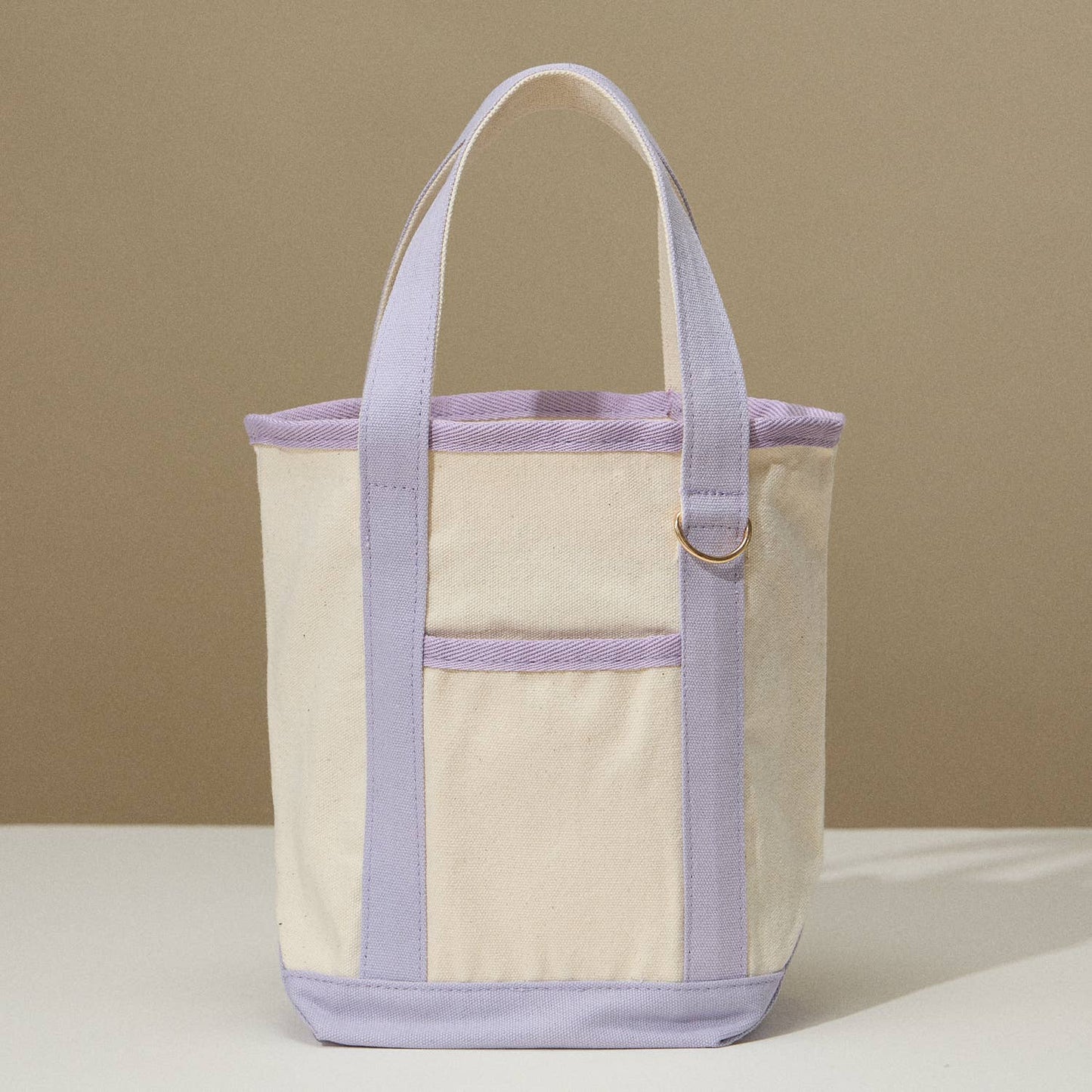 EcoCharm Cotton Everywhere-Carry Canvas Tote Bag -Small Size
