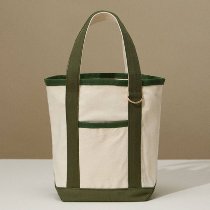 EcoCharm Cotton Everywhere-Carry Canvas Tote Bag -Small Size