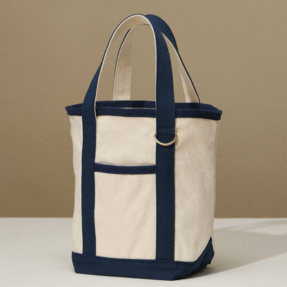 EcoCharm Cotton Everywhere-Carry Canvas Tote Bag -Small Size