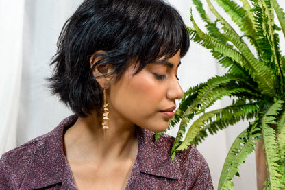 Give Me Butterflies Earring - 18K Gold Plated