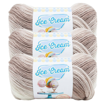 Lion Brand Yarn Ice Cream 3 Pack
