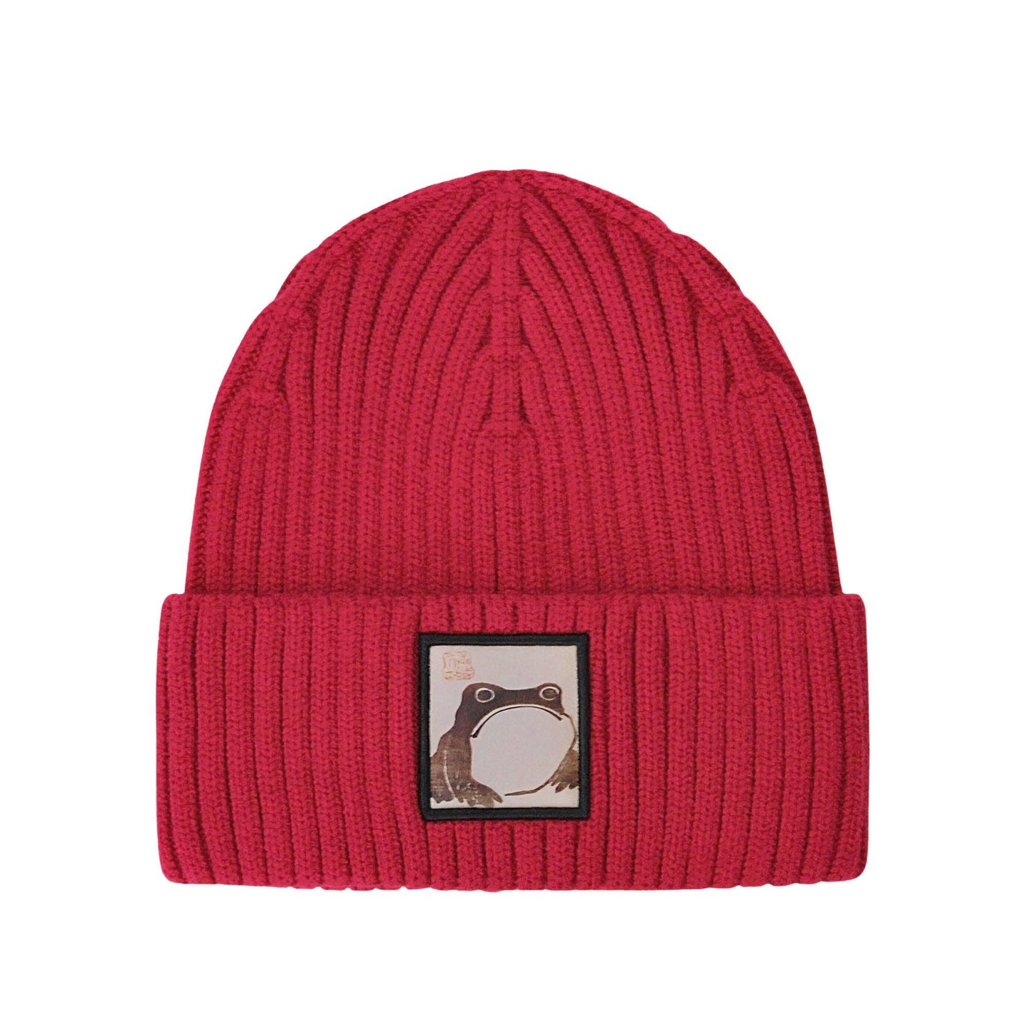 HatPhile Matsumoto Hoji Japanese Frog Patch Art Beanie