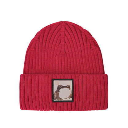 HatPhile Matsumoto Hoji Japanese Frog Patch Art Beanie