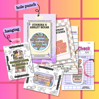 Funny Cat Mom Cats Waterproof Vinyl Sticker