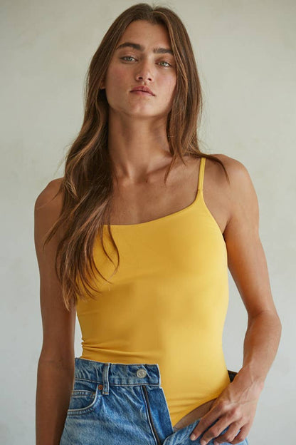 S1196 | Double Layered Nylon Spandex Seamless Bodysuit