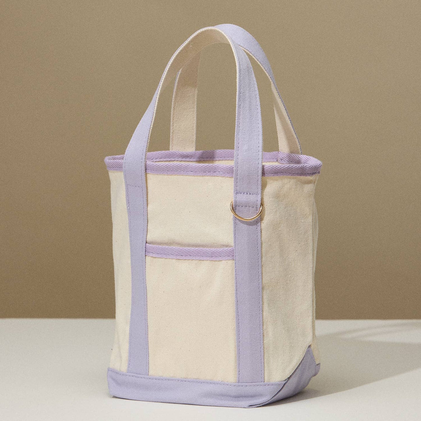 EcoCharm Cotton Everywhere-Carry Canvas Tote Bag -Small Size