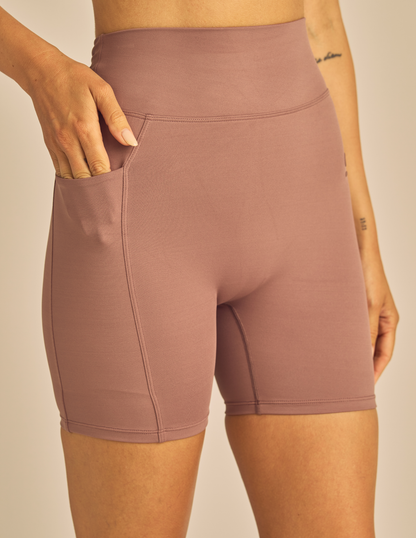 Luxe Compression 5" Biker Shorts