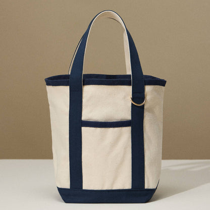 EcoCharm Cotton Everywhere-Carry Canvas Tote Bag -Small Size