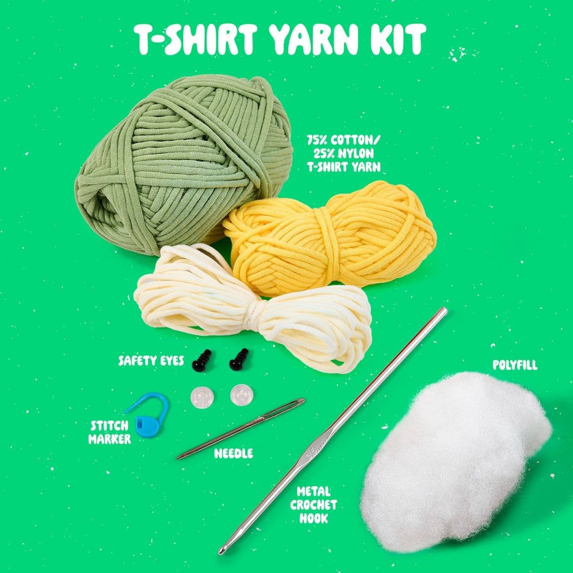 Bucilla ® Amigurumi Crochet Kit - Dan the Dino 5"