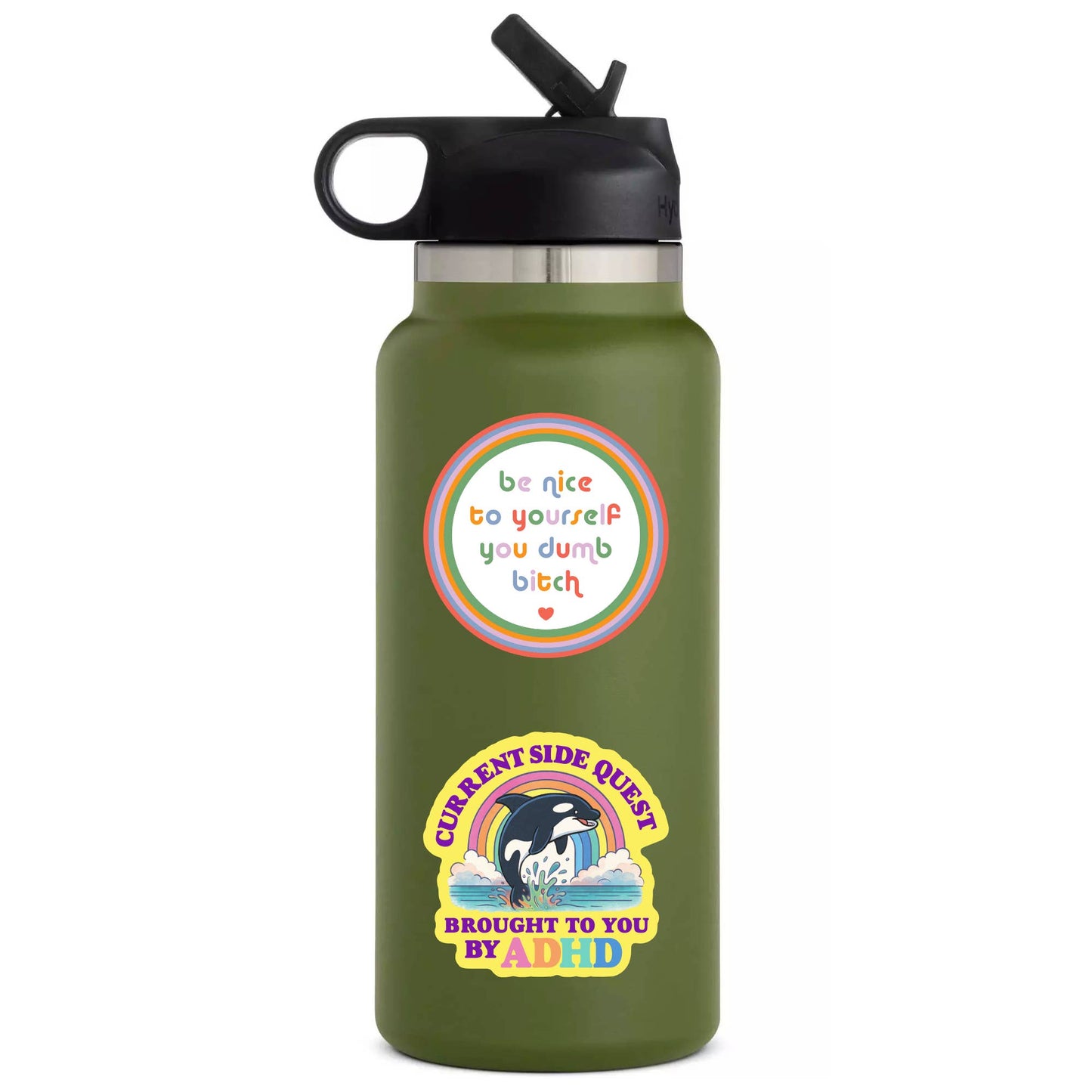 ADHD Funny Mental Health Neuro High Quality Vinyl Sticker