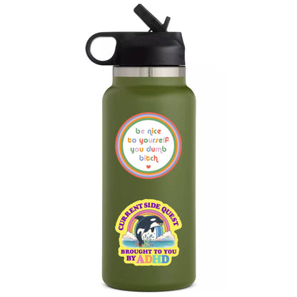 ADHD Funny Mental Health Neuro High Quality Vinyl Sticker