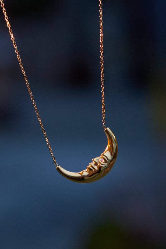 Moonstruck Necklace - 18K Gold Plated