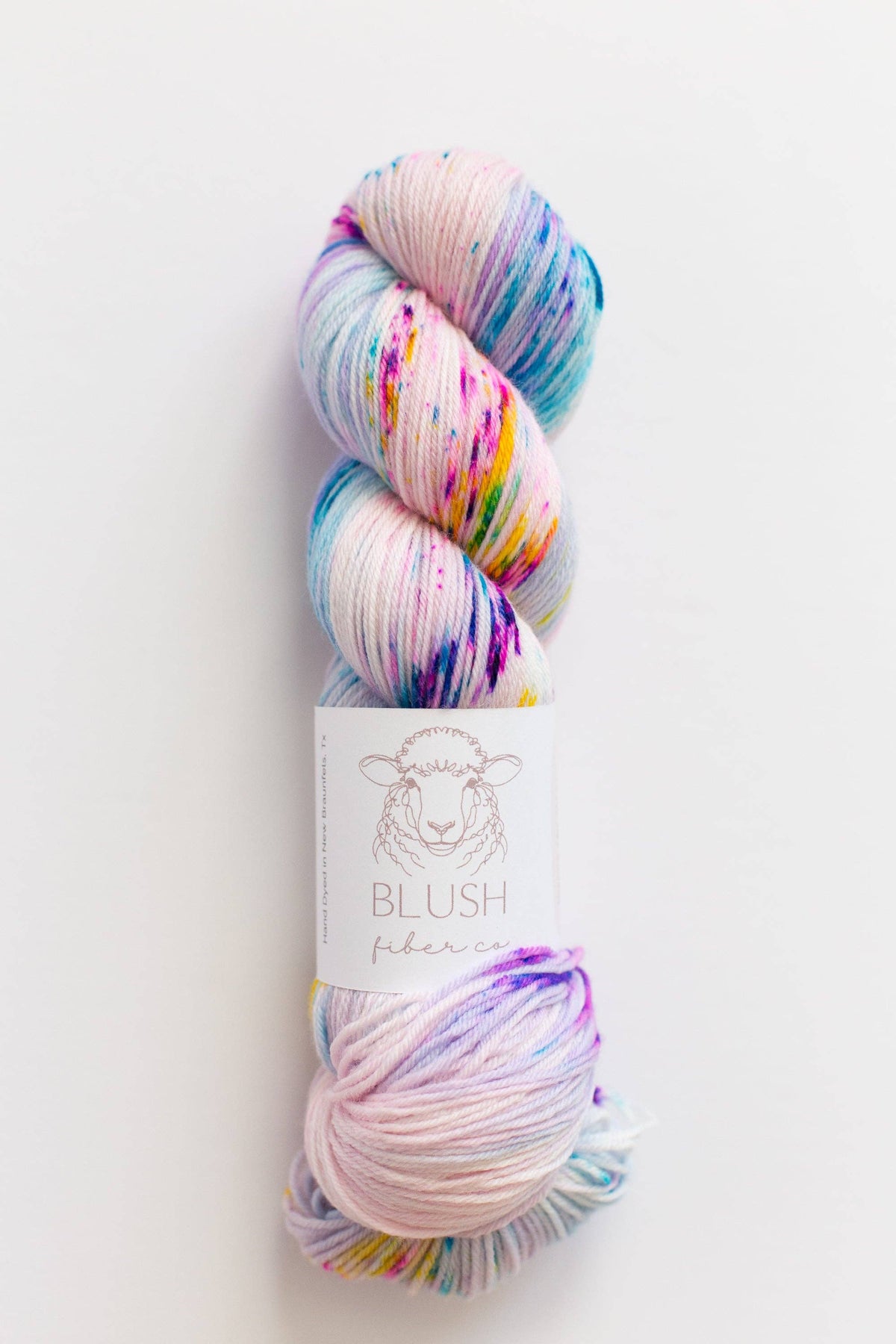 Pool Party Hand Dyed SW Merino Nylon Yarn