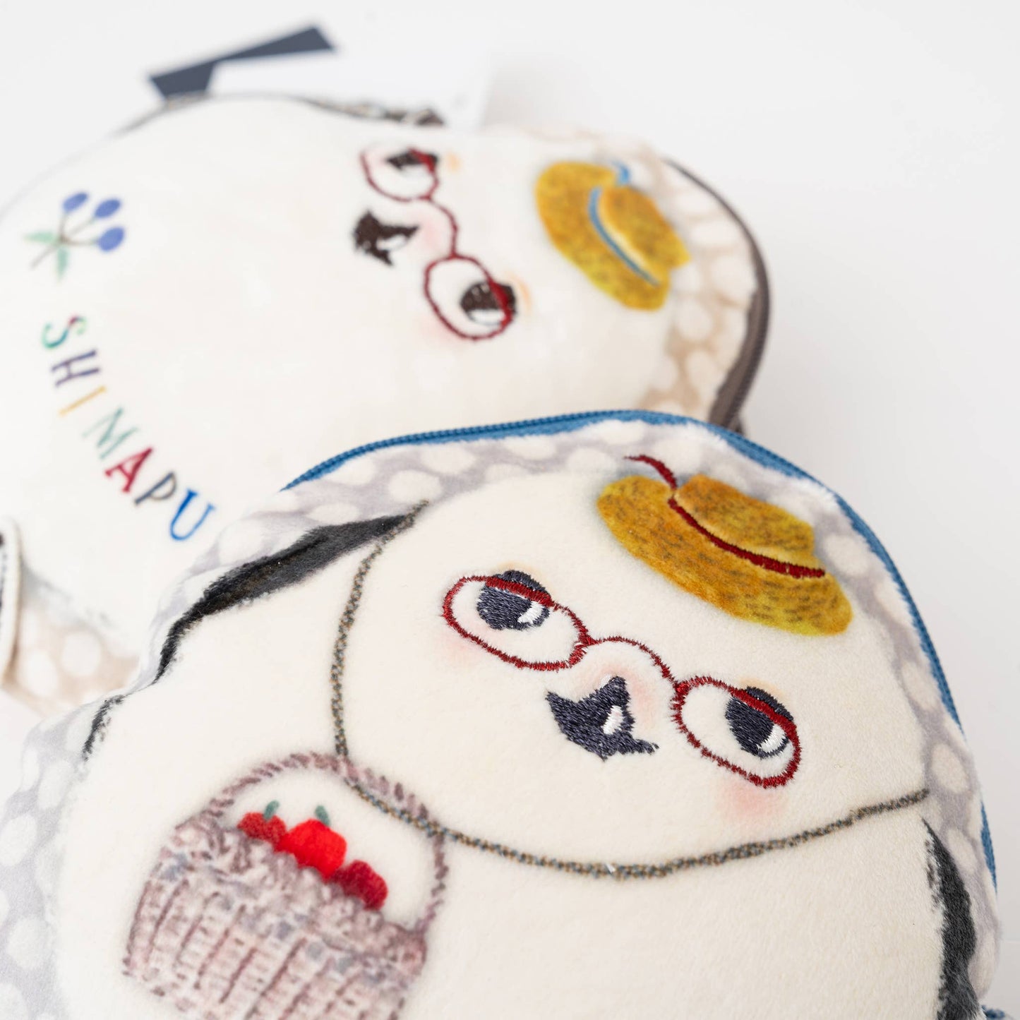 Kusuguru Shimapu Plush Bird Coin Purse – Soft Padded