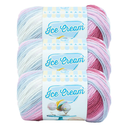 Lion Brand Yarn Ice Cream 3 Pack