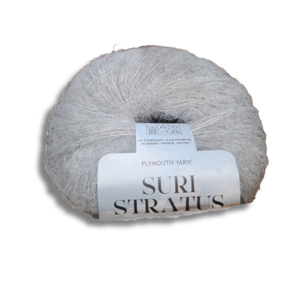 Plymouth Yarn Suri Stratus - Suri Alpaca Nylon Blend yarn, mohair look