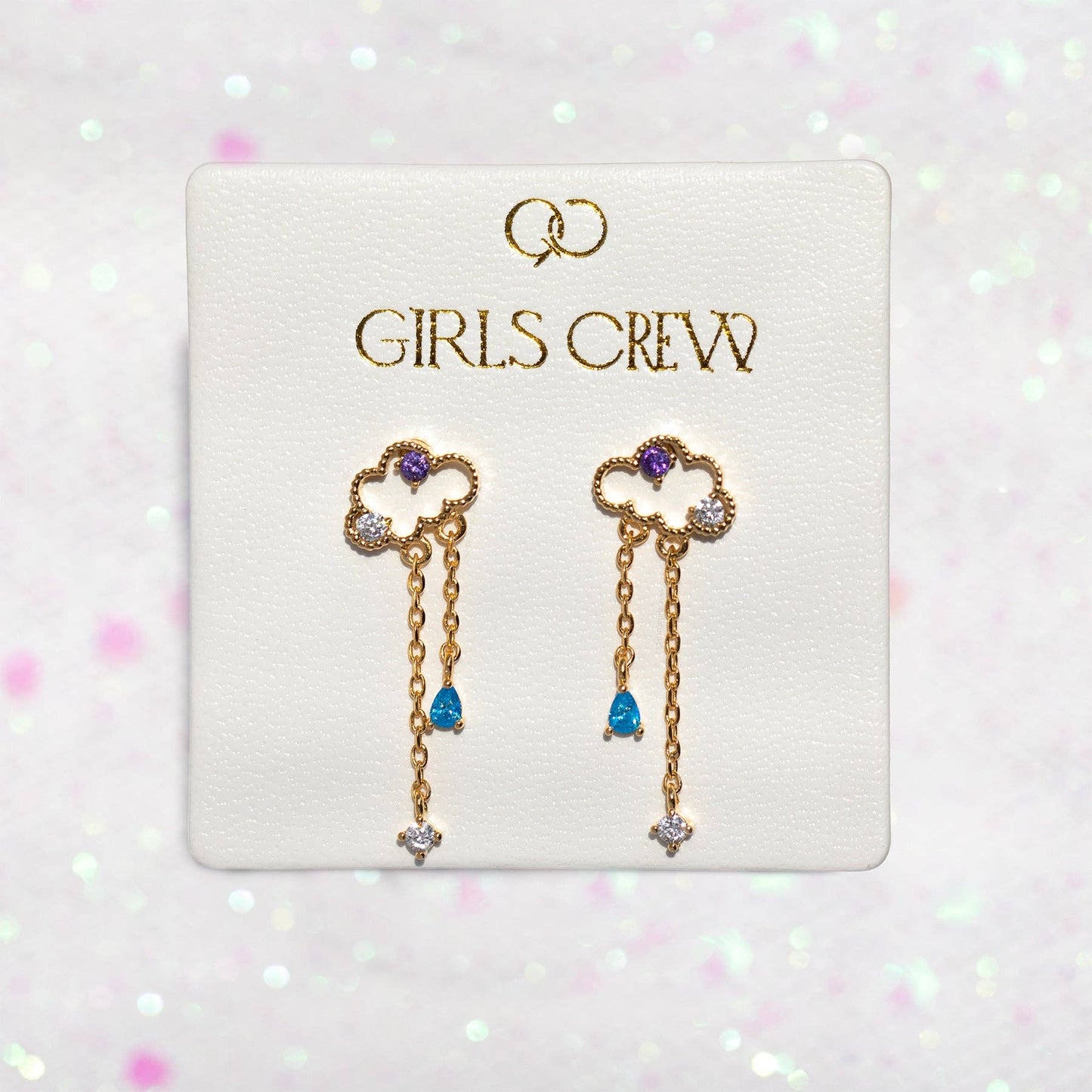 Reigning Clouds Dangle Earrings