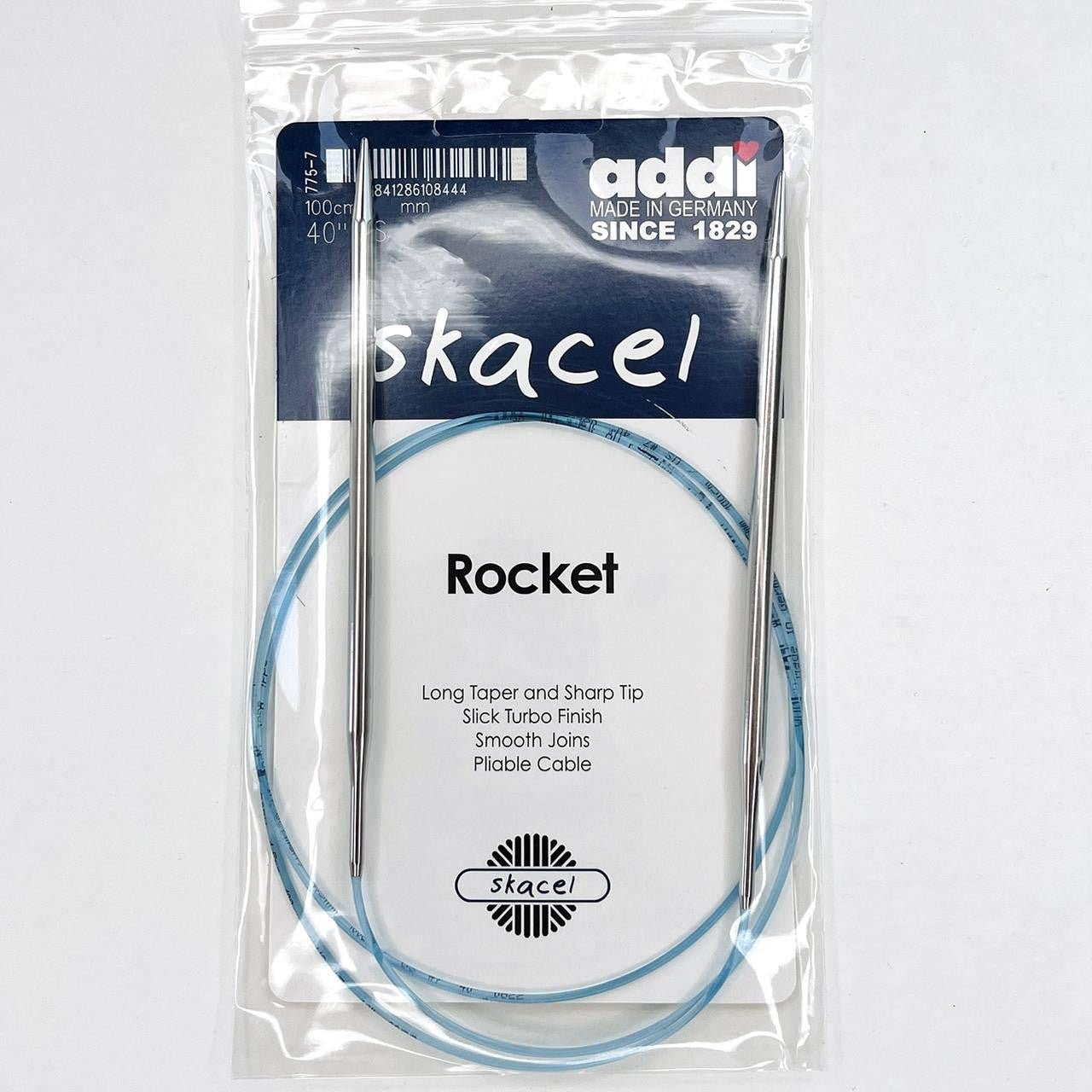 Addi skacel Rocket circular knitting needles size 9