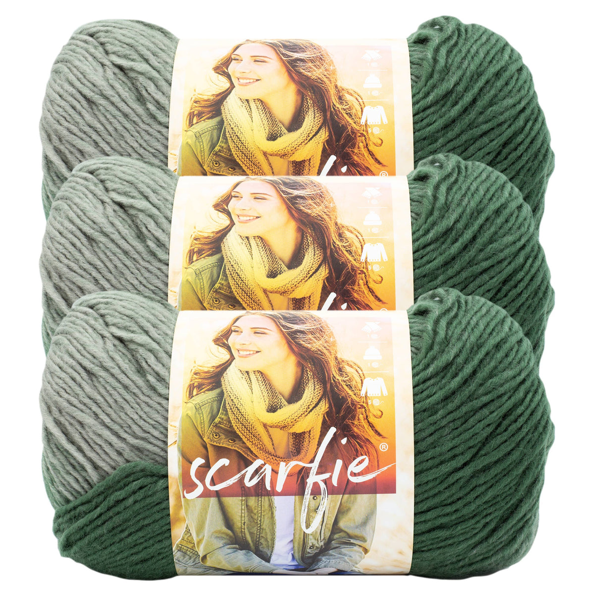 Lion Brand Yarn Scarfie 3 Pack