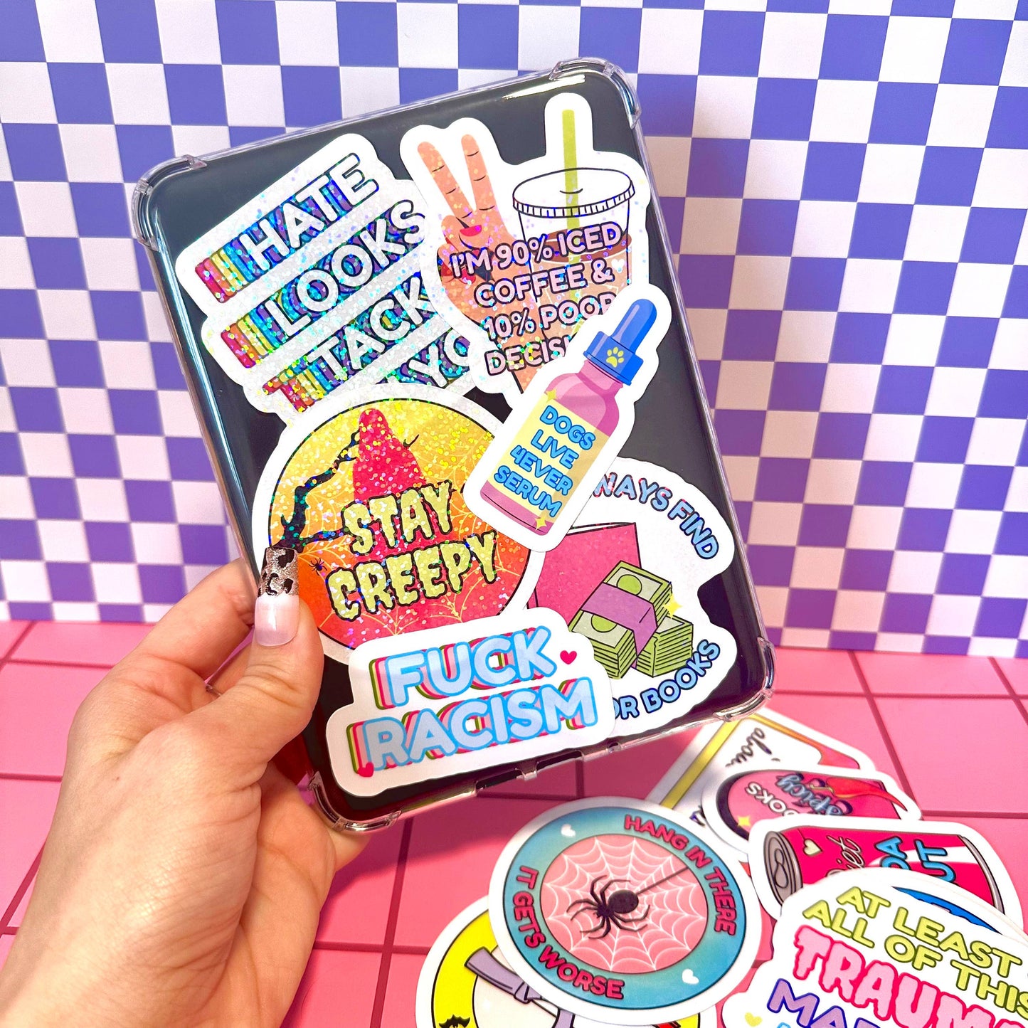 Frog Funny Cute Waterproof Vinyl Sticker