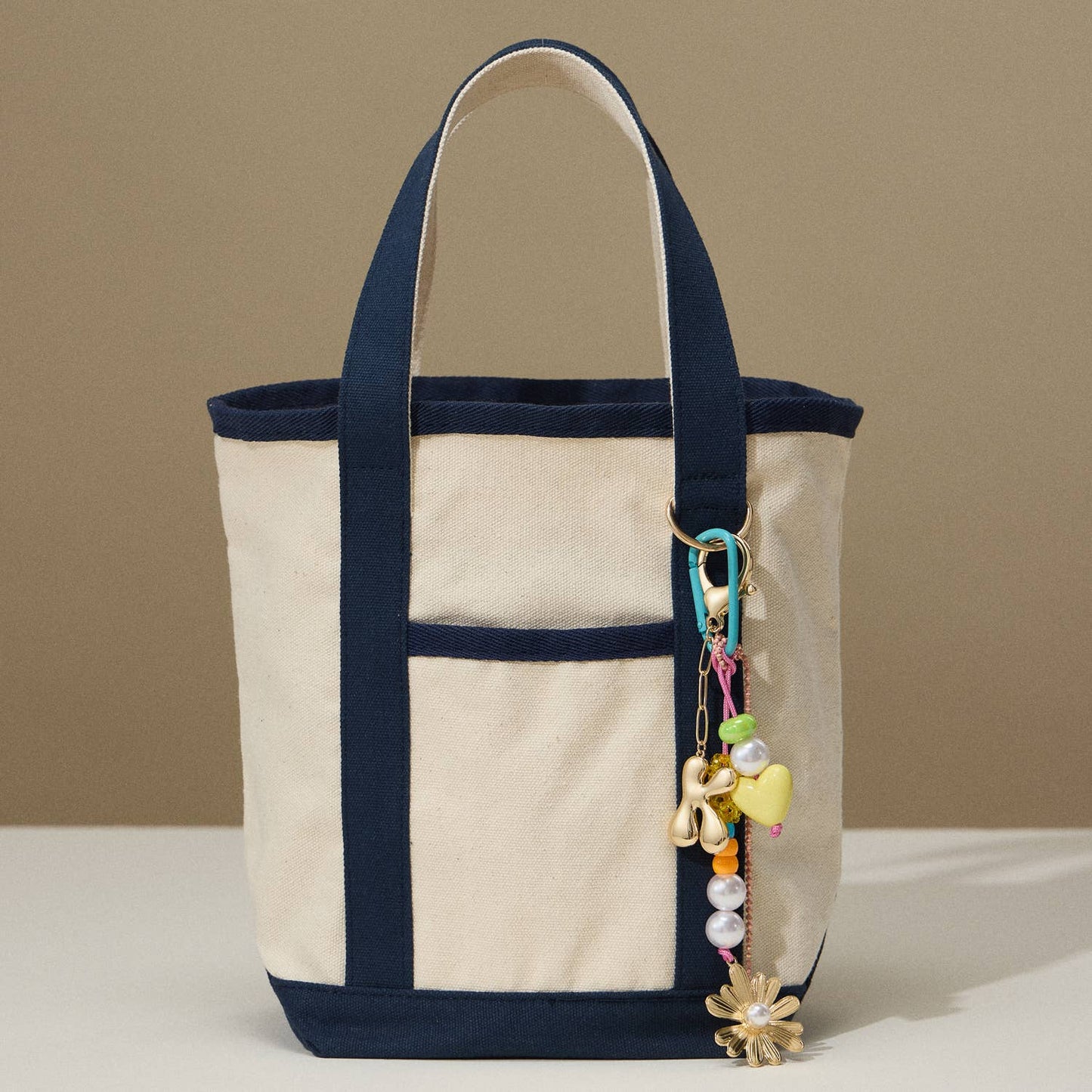 EcoCharm Cotton Everywhere-Carry Canvas Tote Bag -Small Size