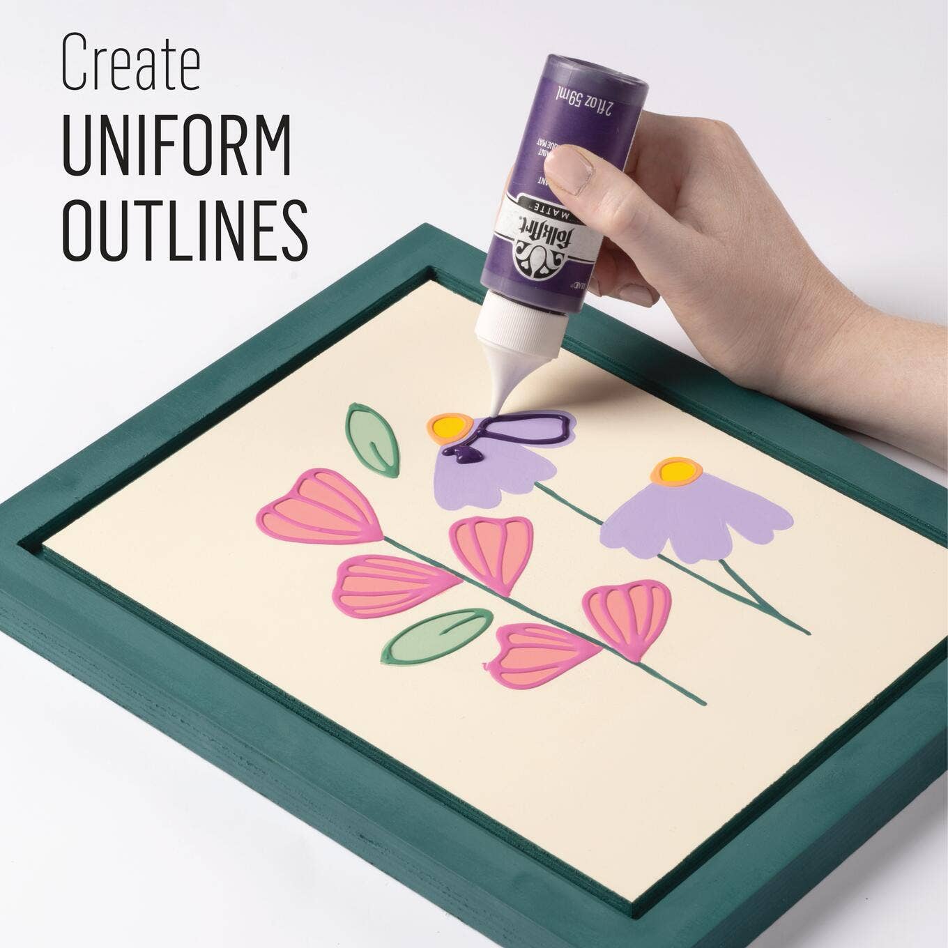 Folkart® Fine Tip Tops, 6-Piece