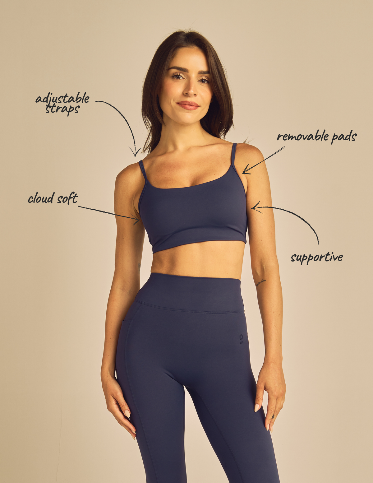 Luxe Compression Sports Bra