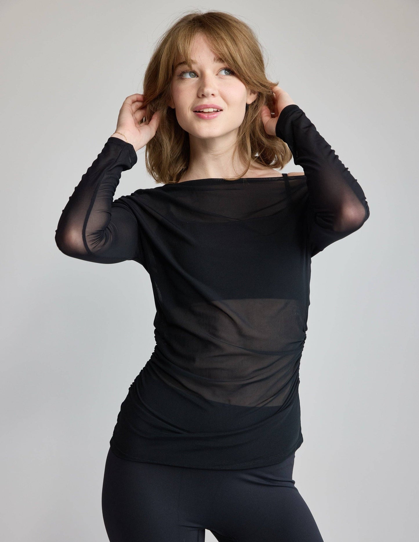 The Ballet Mesh Long Sleeve